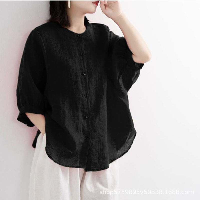 Women'S Fashion Essentials - Plus Size Women's Solid Color Comfortable
