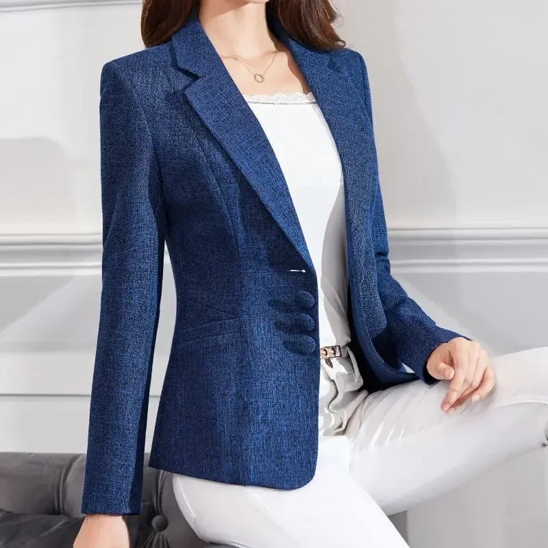 Velvet Blazer Women - Fashion Women Blazers Jackets Work 2025