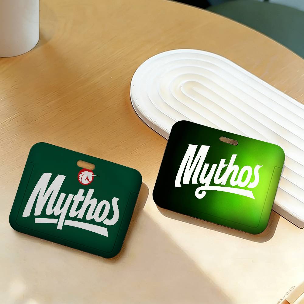 Women Fashion Brand Logo - vintage beer brands M-Mythos G-Greek logo