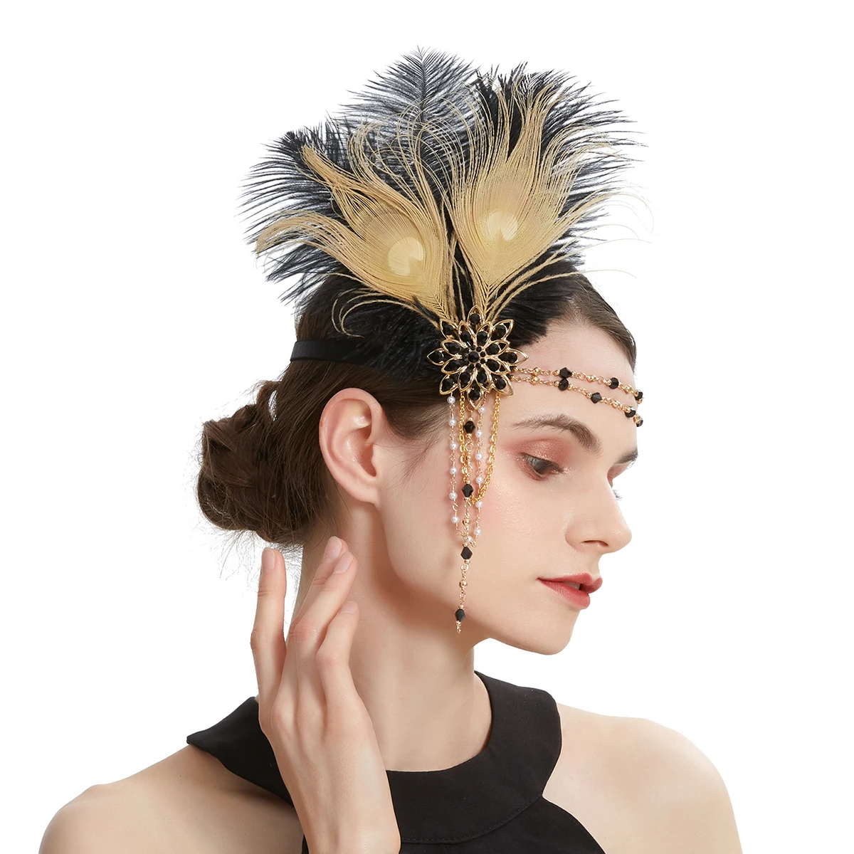 Rhinestone HairBand 1920s Vint - Women'S Fashion In The 1920S recension och pris