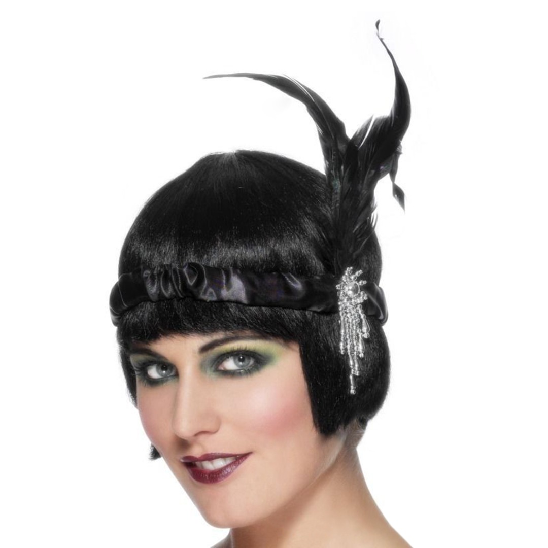 Ladies Flapper Feather Headban - Women'S Fashion In The 1920S recension och pris