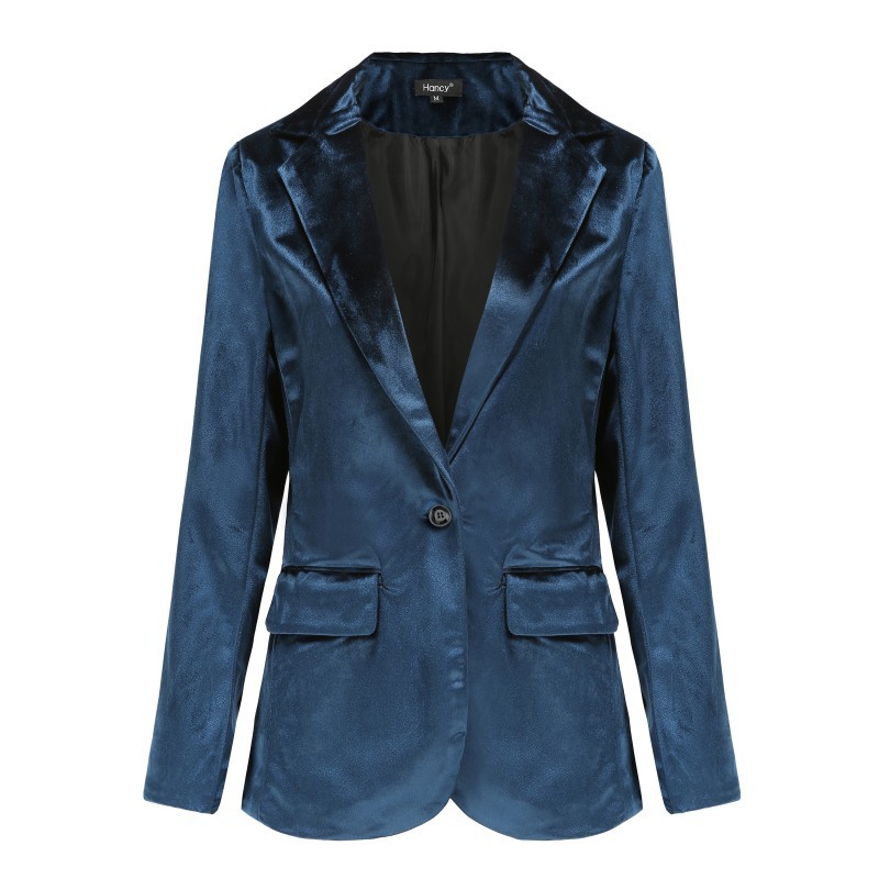 Mandylandy Velvet Top Suits Co - Velvet Blazer Women recension och pris