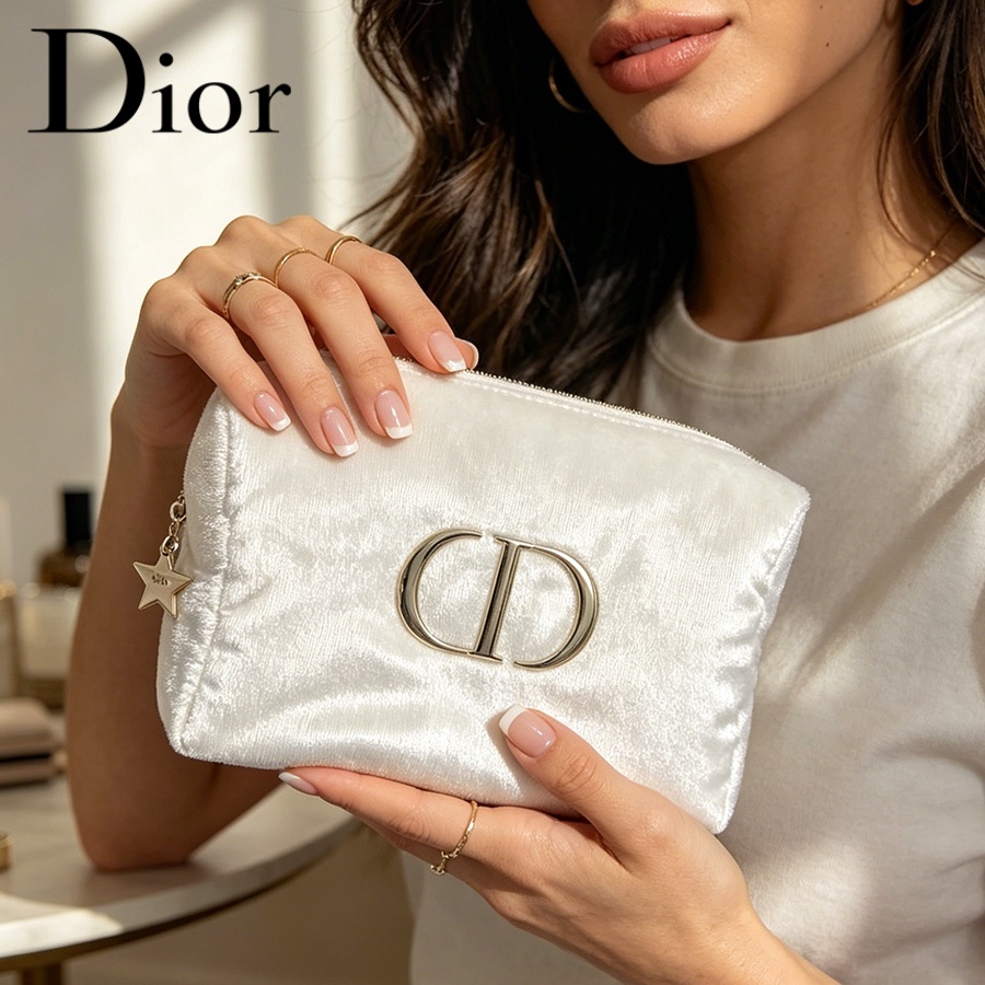 Dior’s Bag White Velvet Travel - Women'S Fashion Essentials recension och pris
