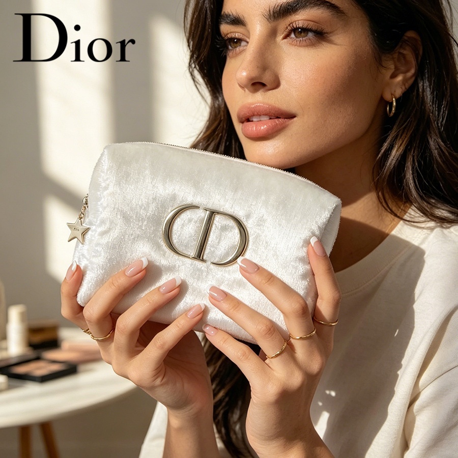 Dior’s Bag White Velvet Travel - Women'S Fashion Essentials recension och pris