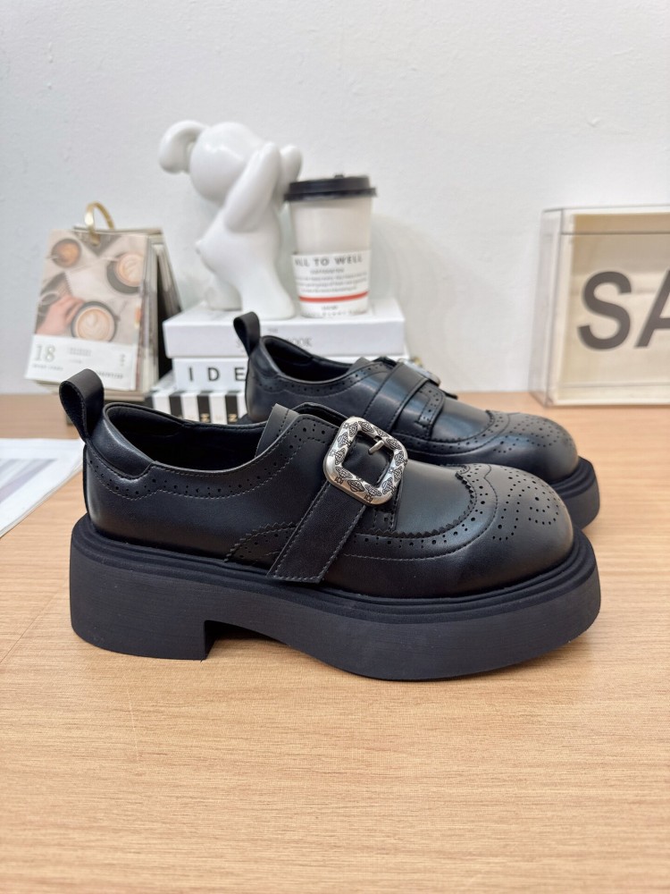 British Style Solid Color Roun - Sale Fashion Women recension och pris
