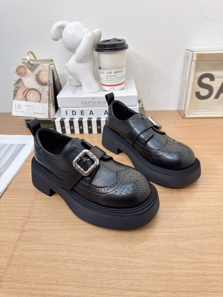 British Style Solid Color Roun - Sale Fashion Women recension och pris