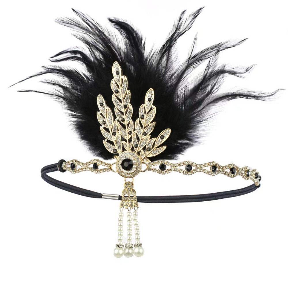 Trendy Elegant Feather Headban - Women'S Fashion In The 1920S recension och pris