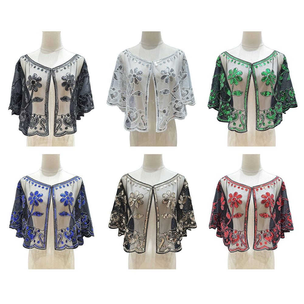 New 1920s Shoulder Shawl Spark - Women'S Fashion In The 1920S recension och pris