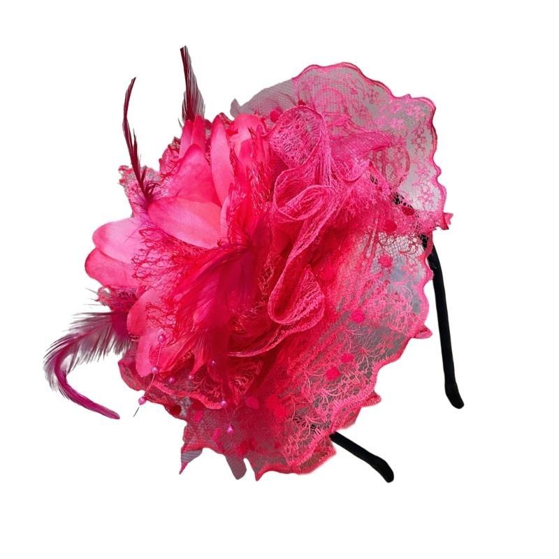 A52E Lace Flower Hair Hoop for - Women'S Fashion In The 1920S recension och pris