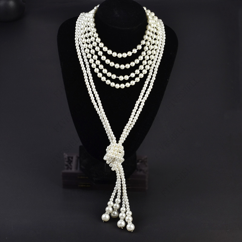 1920s Pearls Necklace Fashion  - Women'S Fashion In The 1920S recension och pris