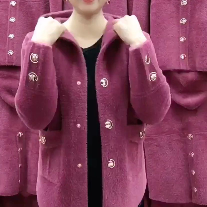 NEW Middle Aged Elderly Mother - Velvet Blazer Women recension och pris