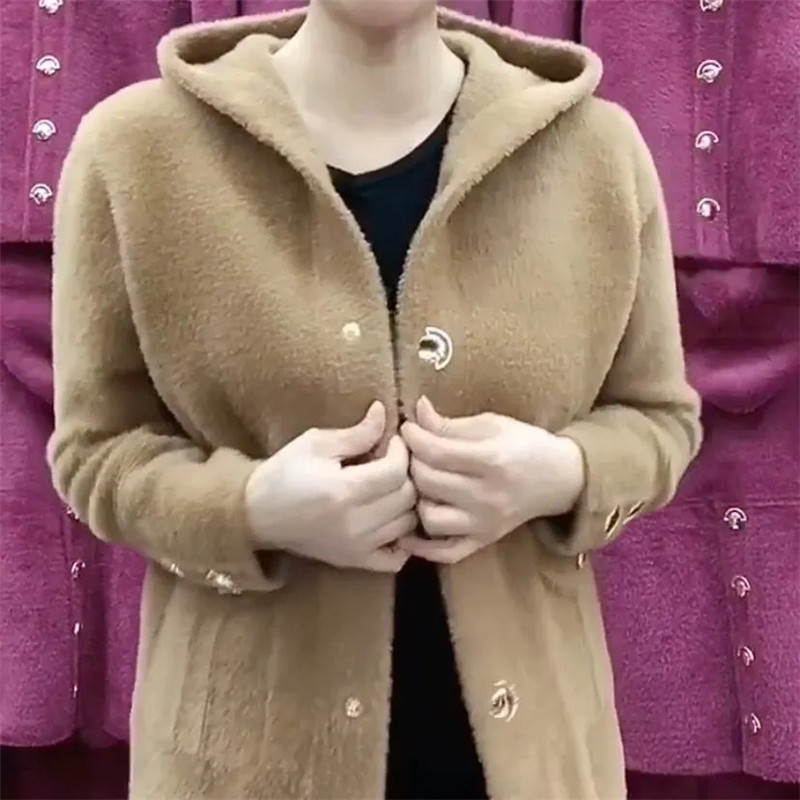NEW Middle Aged Elderly Mother - Velvet Blazer Women recension och pris