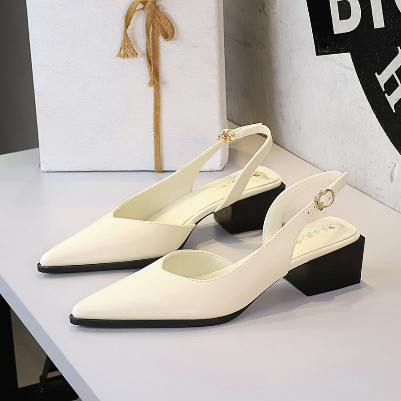 Pointed Toe Back Tripod Strap  - Women Fashion Simple recension och pris