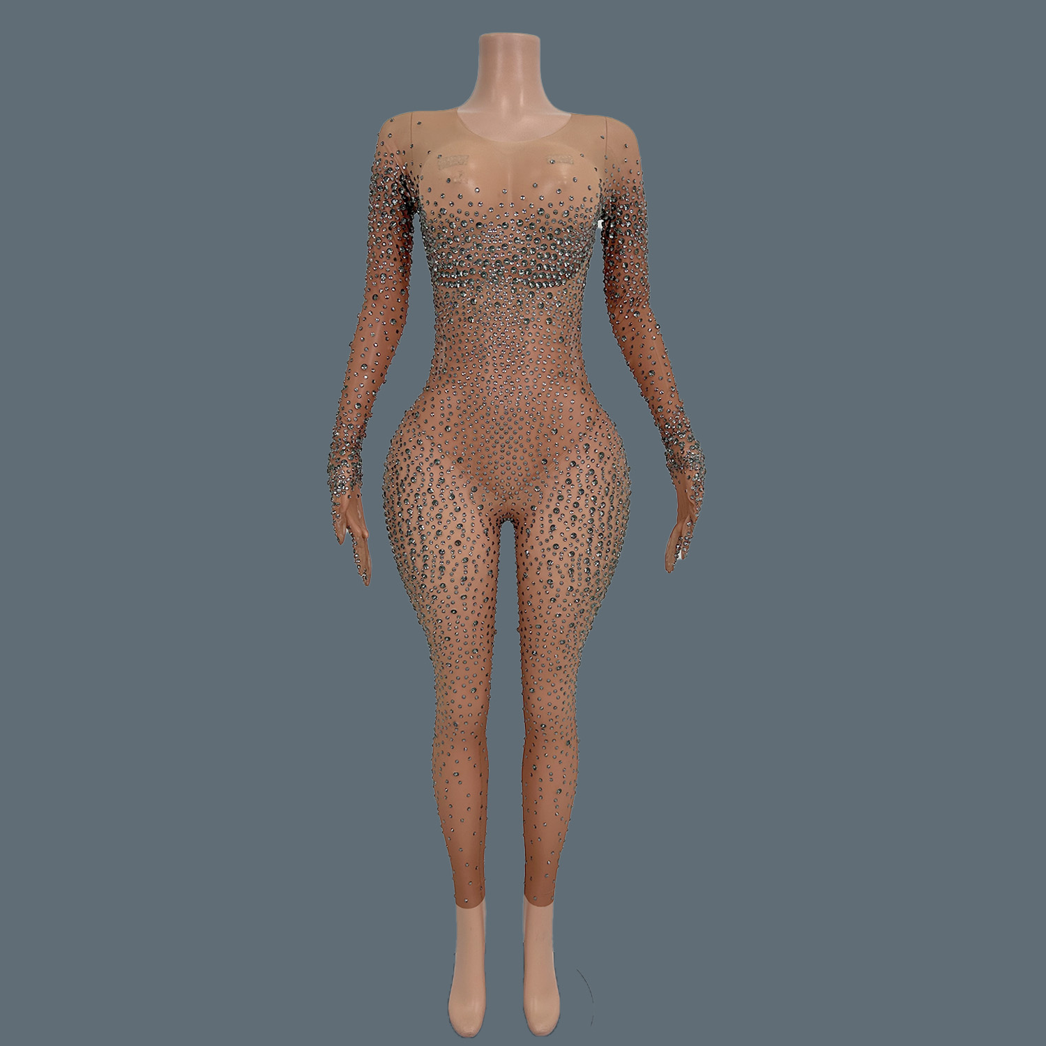 Sexy Stage Costume Full Rhines - Women Fashion Photoshoot recension och pris