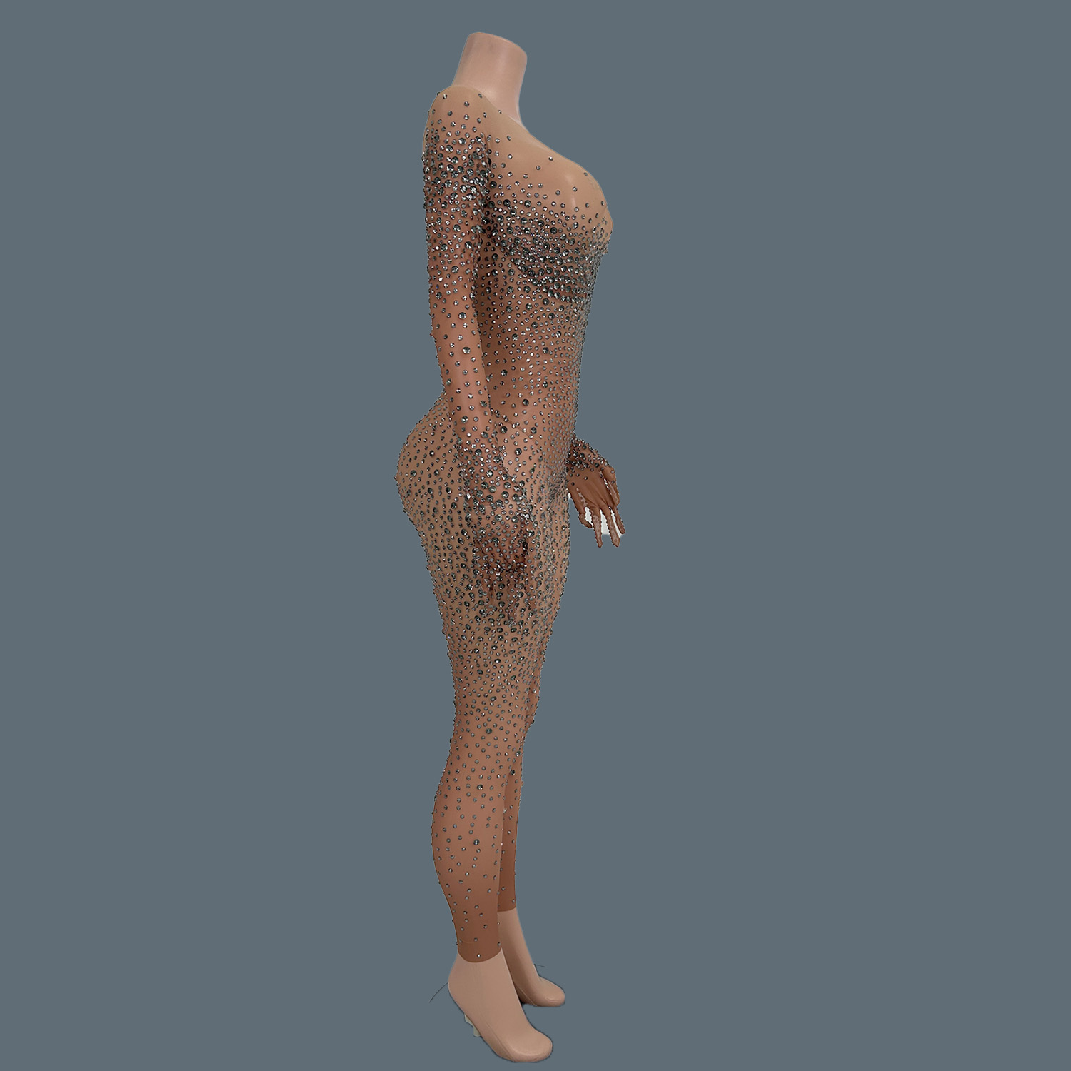 Sexy Stage Costume Full Rhines - Women Fashion Photoshoot recension och pris