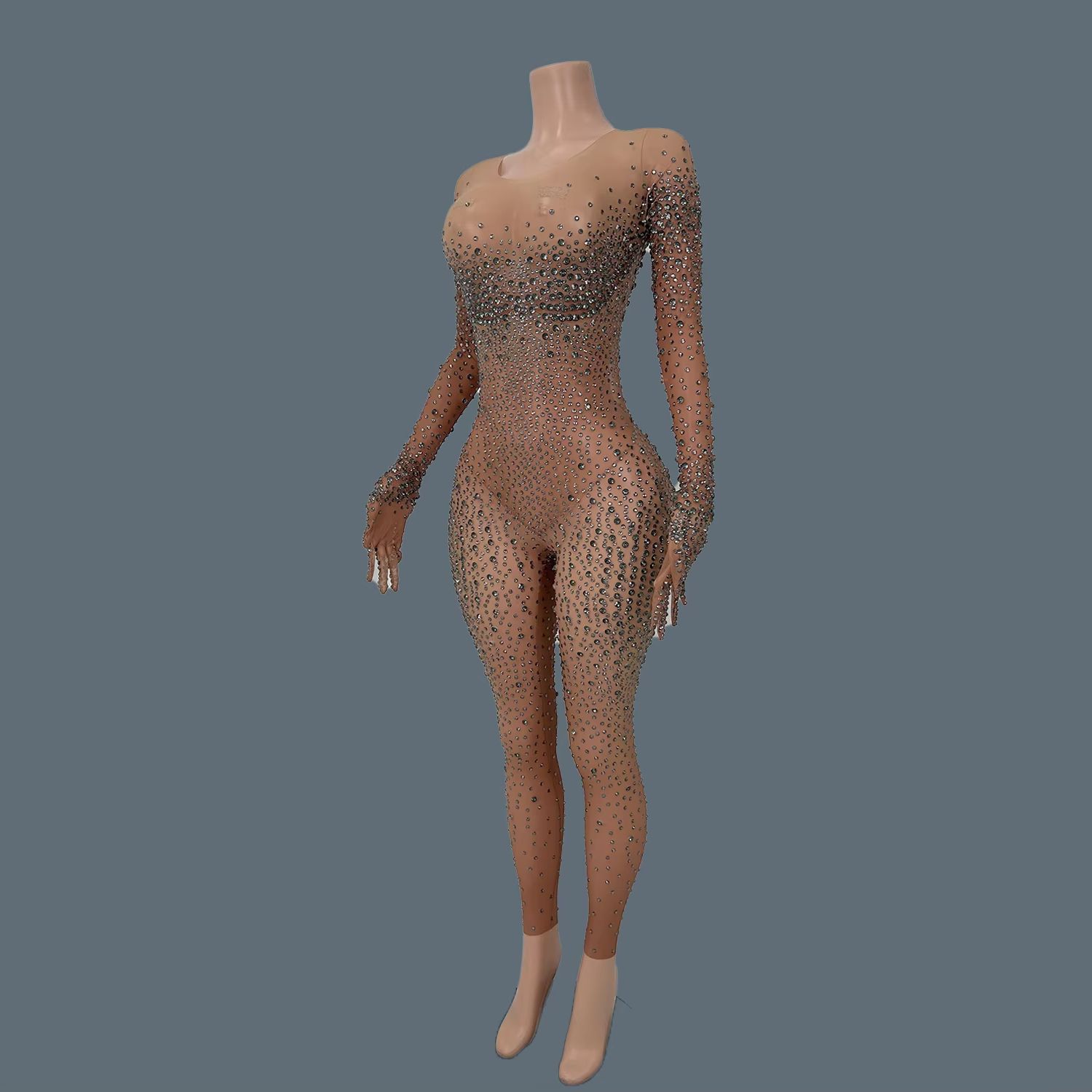 Sexy Stage Costume Full Rhines - Women Fashion Photoshoot recension och pris