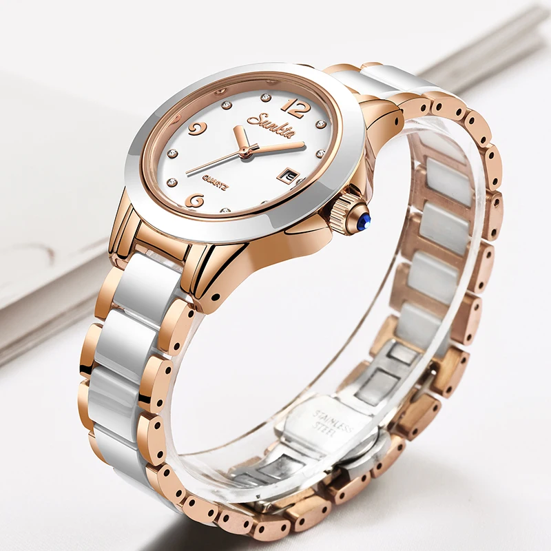 Sunkta Fashion Casual Quartz W - Women Fashion Simple recension och pris