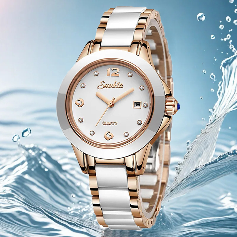 Sunkta Fashion Casual Quartz W - Women Fashion Simple recension och pris