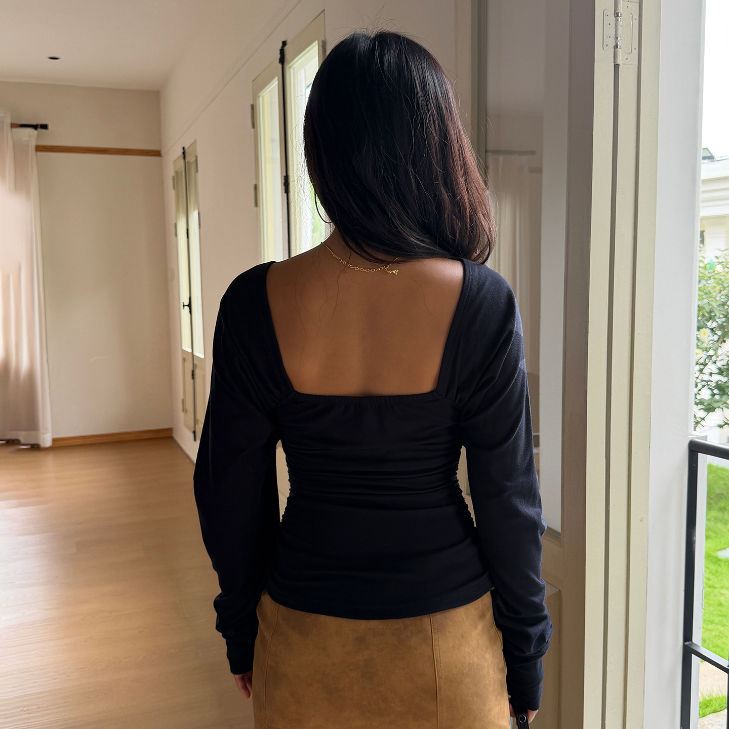 Elegant V Neck Tops Solid T Sh - Women Fashion Blouse recension och pris