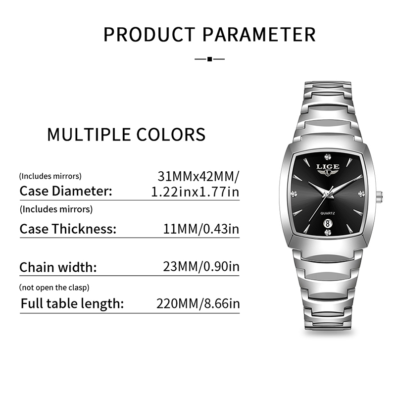 LIGE Watch women Business Luxu - Women Fashion Simple recension och pris