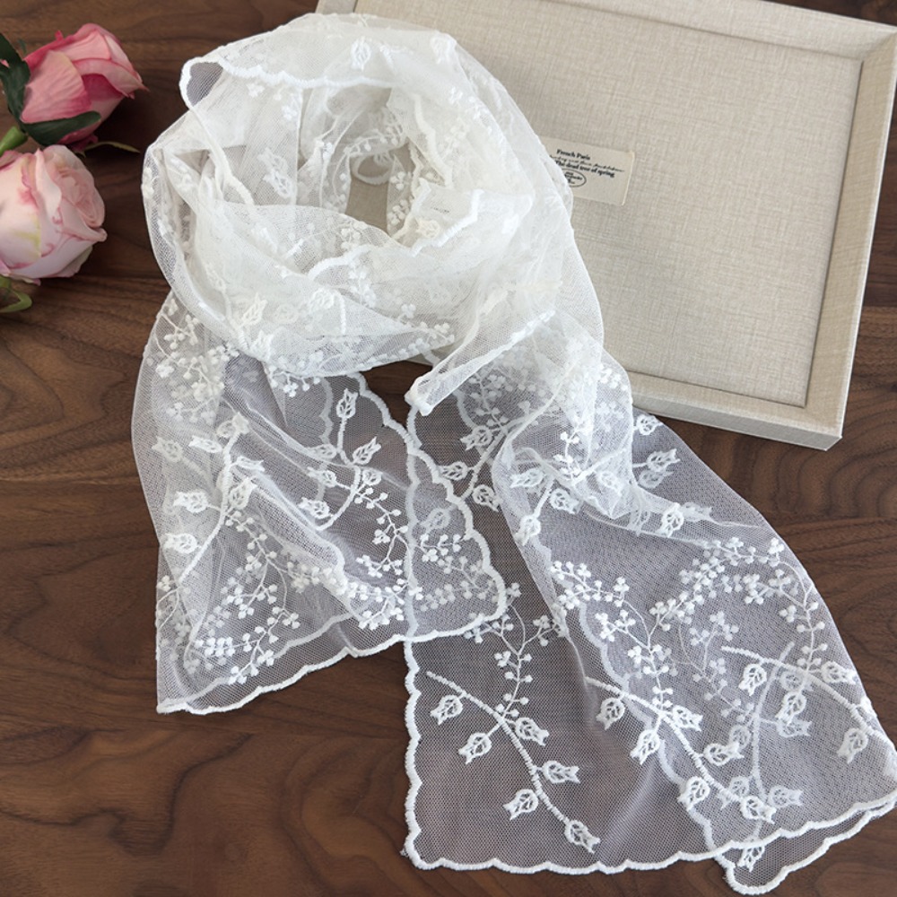 New Solid Color Lace Bandana L - Women Fashion Photoshoot recension och pris
