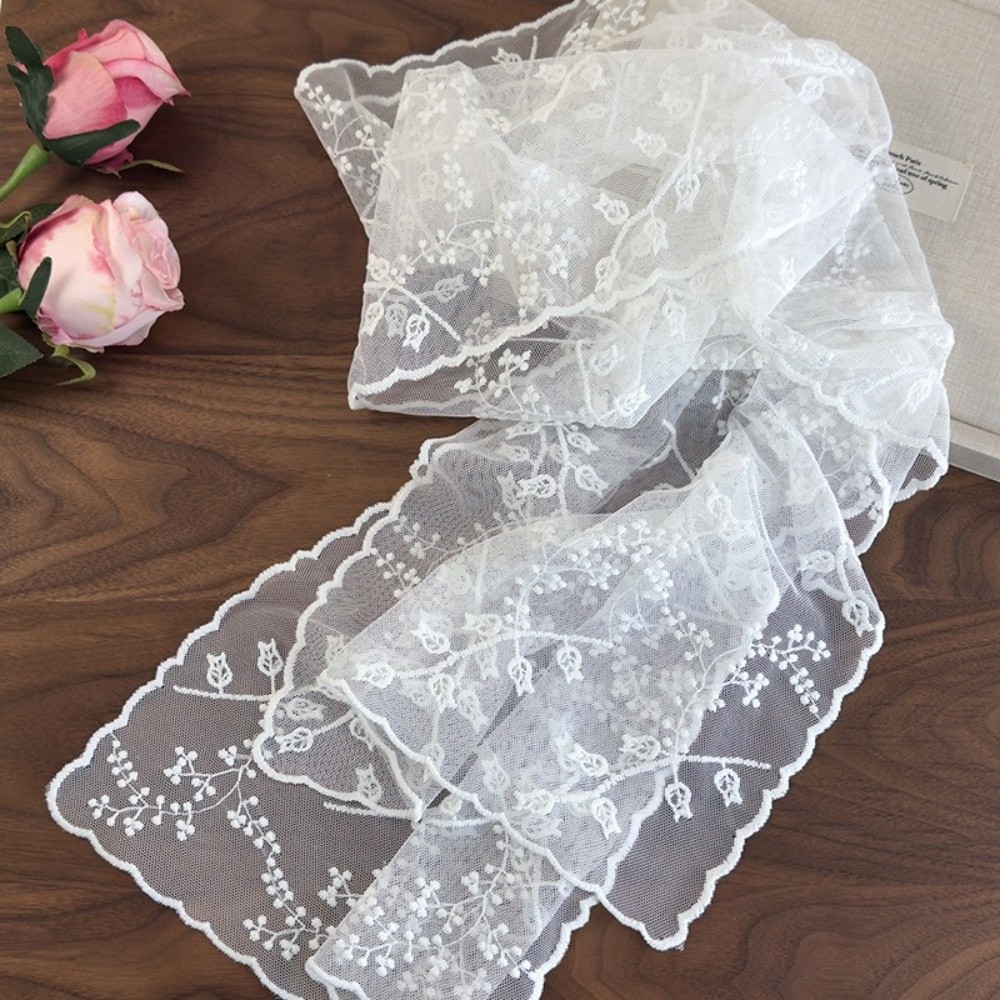 New Solid Color Lace Bandana L - Women Fashion Photoshoot recension och pris