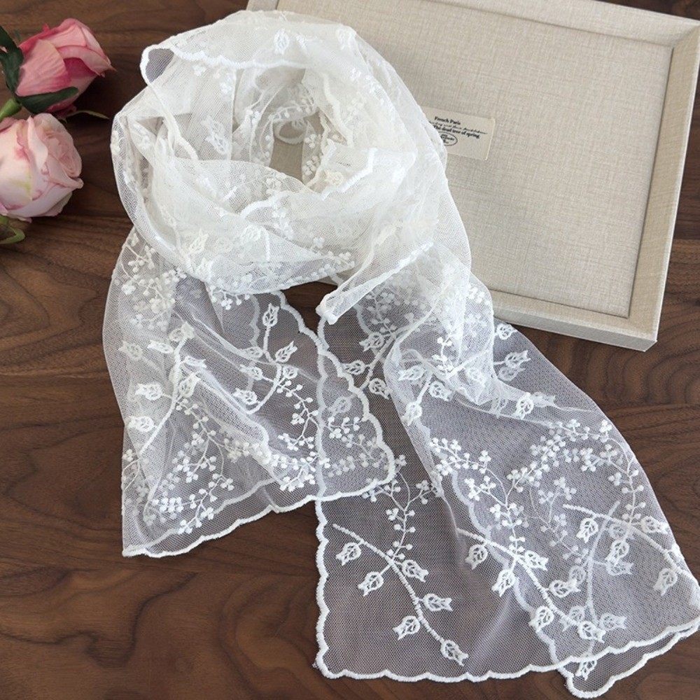 New Solid Color Lace Bandana L - Women Fashion Photoshoot recension och pris