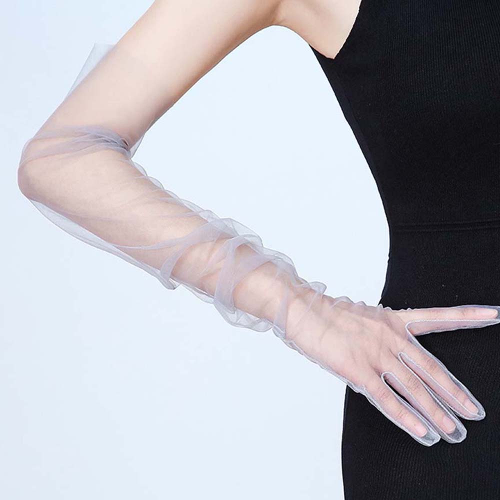 1 Pair Ultra Thin Sheer Tulle  - Women Fashion Photoshoot recension och pris