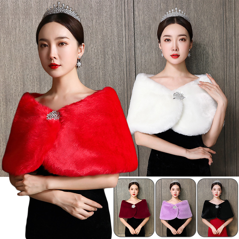 Women Bridal Shawl Wedding Cap - Women'S Fashion Essentials recension och pris