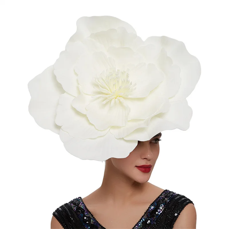 Women Large Flower Hair Band B - Women Fashion Photoshoot recension och pris