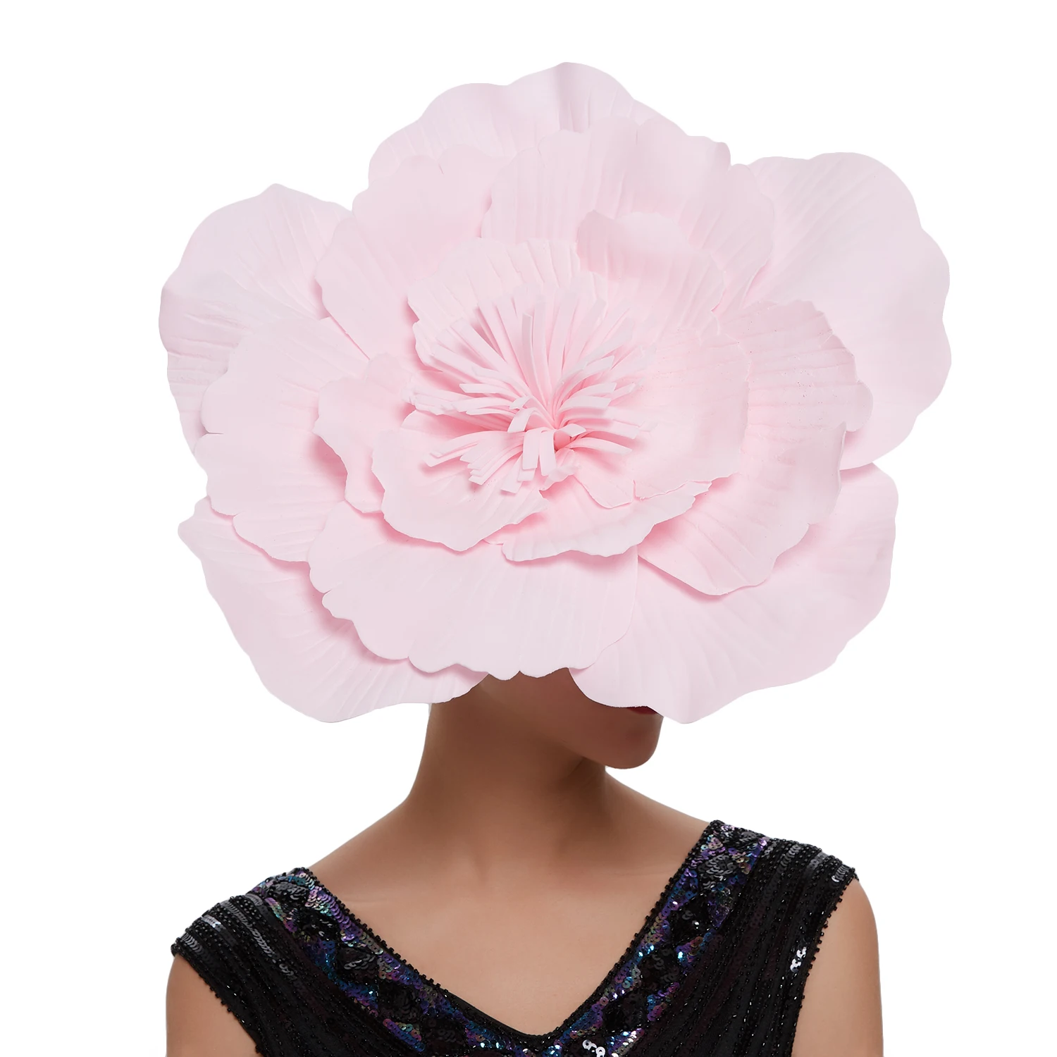 Women Large Flower Hair Band B - Women Fashion Photoshoot recension och pris