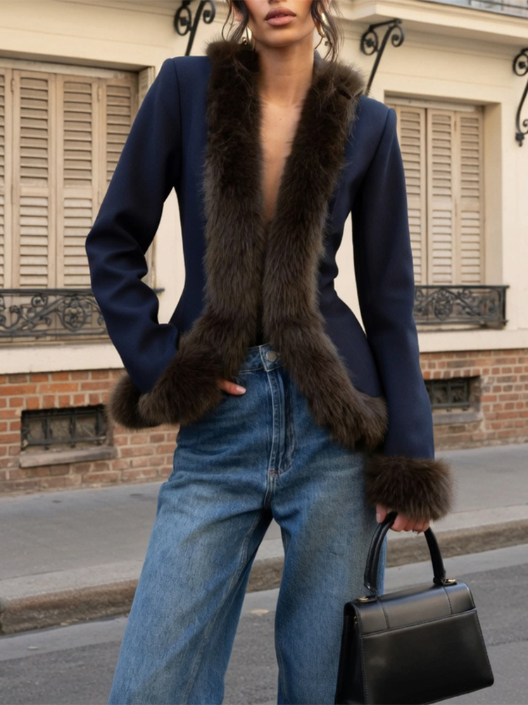 Women's Fur Patchwork Skirt Su - Women'S Fashion Essentials recension och pris