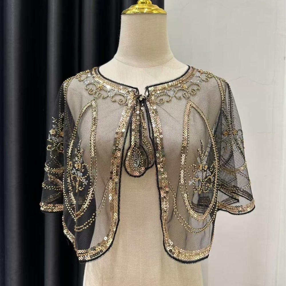Elegant Sequin Embroidery Flap - Women'S Fashion In The 1920S recension och pris