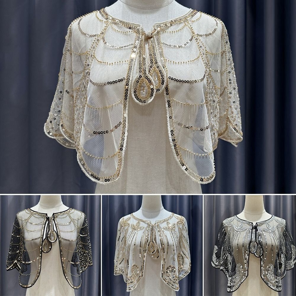 Elegant Sequin Embroidery Flap - Women'S Fashion In The 1920S recension och pris