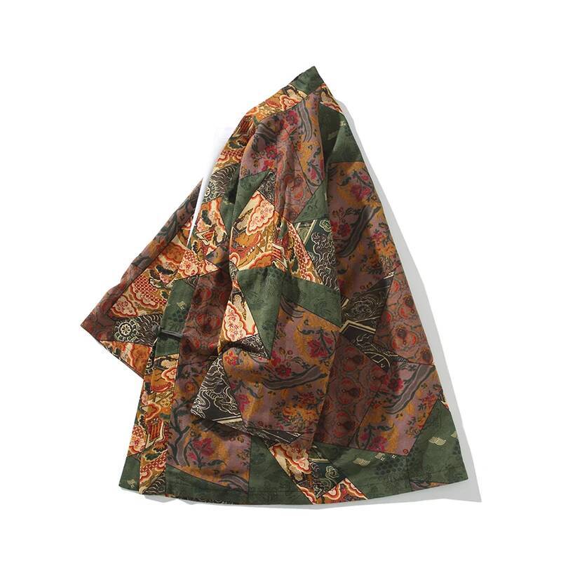 Ethnic Style Print Yukata Men  - Women Fashion Blouse recension och pris